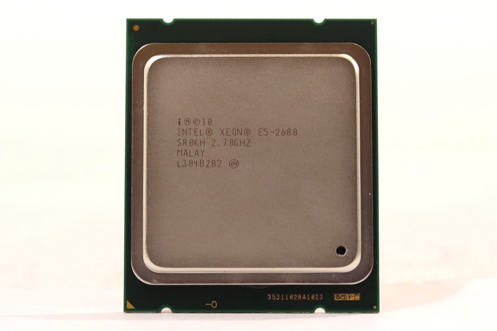 Процессор Intel Xeon E5-2680 2.70GHz Octa-Core 20MB LGA 2011 Processor P/N: SR0KH Tested — фото 1