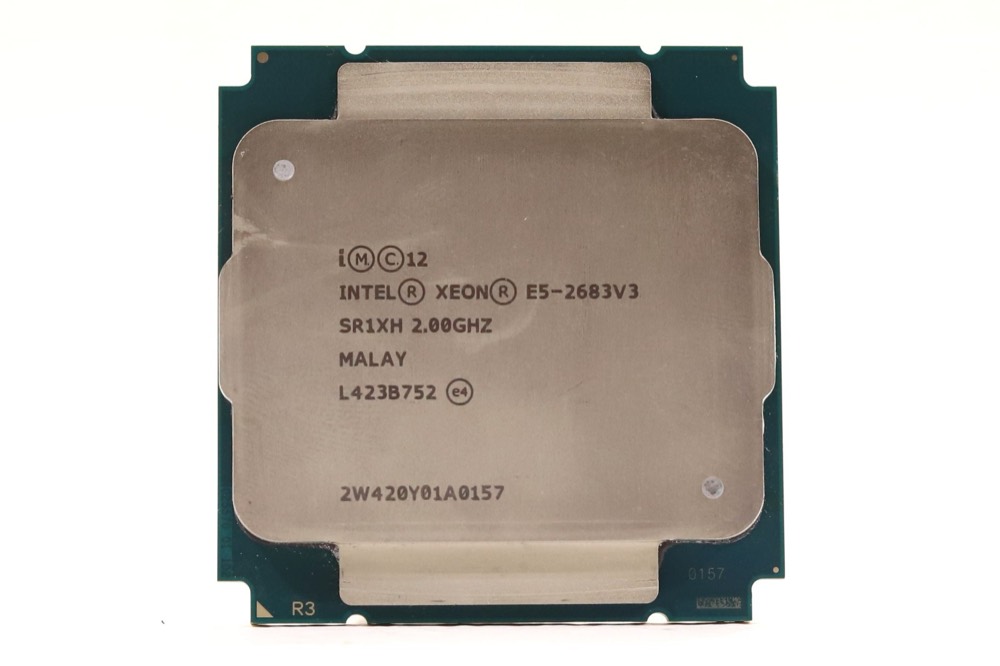 Процессор Intel Xeon E5-2683 V3 2.00GHz 14-Core 35MB LGA 2011-3 Processor P/N:SR1XH Tested — фото 1