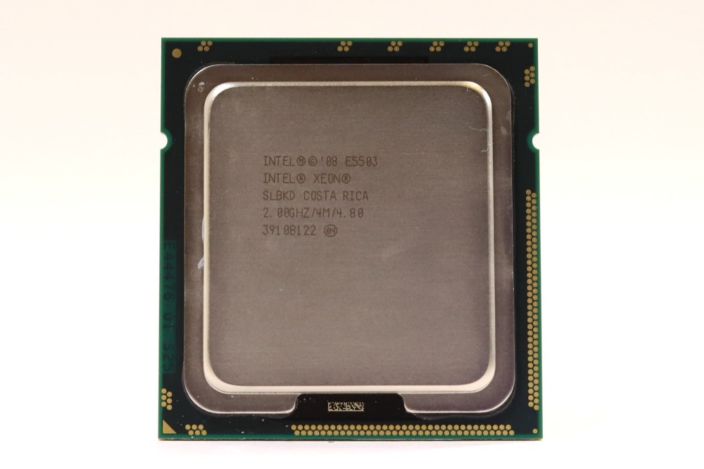 Процессор Intel Xeon E5503 2.00GHz Dual-Core 4MB LGA 1366 CPU Processor P/N: SLBKD Tested — фото 1