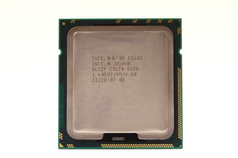 Процессор Intel Xeon E5603 1.60GHz Quad-Core 4 MB LGA1366 Processor P/N: SLC2F Tested — фото 1