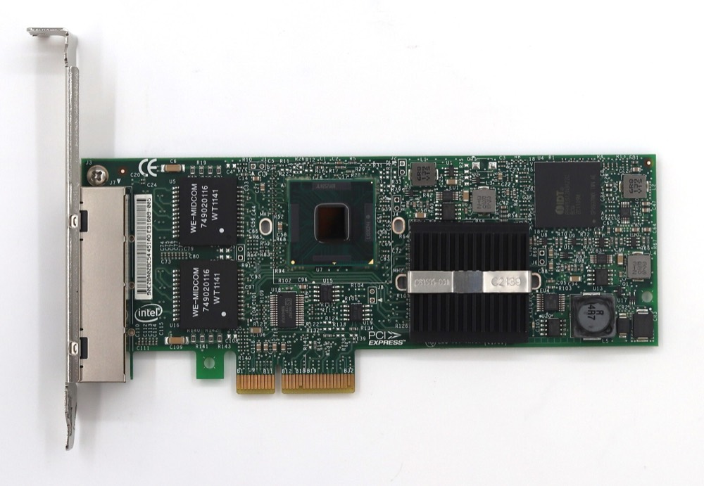 Адаптер Intel Quad-Port Gigabit Ethernet PCIe Server Adapter P/N: E91609-005 Tested — фото 2