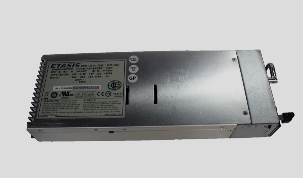 Блок питания ETASIS Redundant Power Supply model EFRP-553V1 550W Watts — фото 1