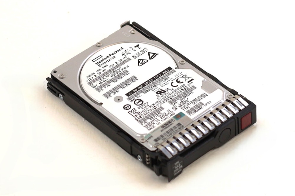 Компонент HPE EG0300JEHLV 300GB 2.5" 12Gb/s 10K RPM SAS Drive W/Caddy P/N: 768788-001 — фото 1