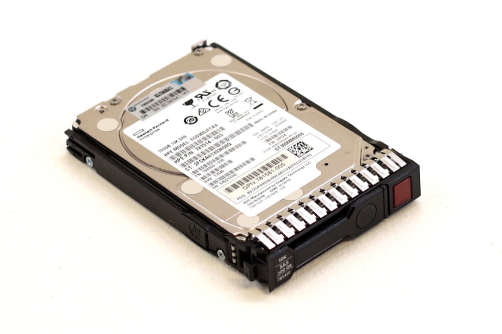 Компонент HPE EG0300JFCKA 300GB 2.5" 12Gb/s 10K RPM SAS Drive P/N: 781514-003 Tested — фото 1
