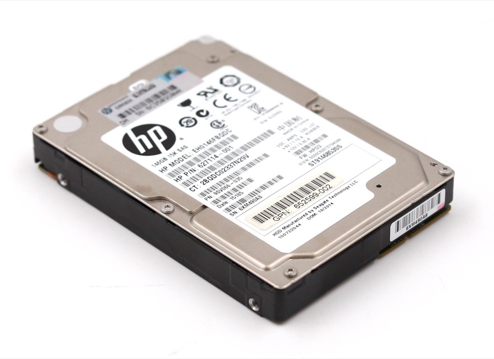 Жёсткий диск HP EH0146FBQDC 146GB 2.5" 6Gb/s 8MB 15K RPM SAS Hard Drive P/N:627114-001 Tested — фото 1