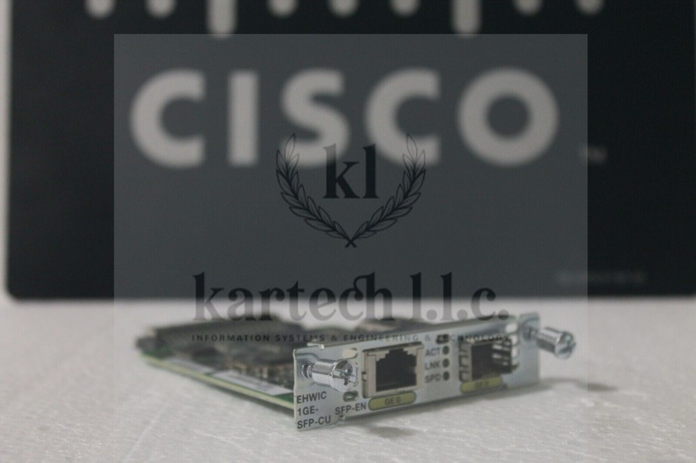 Модуль Cisco EHWIC-1GE-SFP-CU — фото 3
