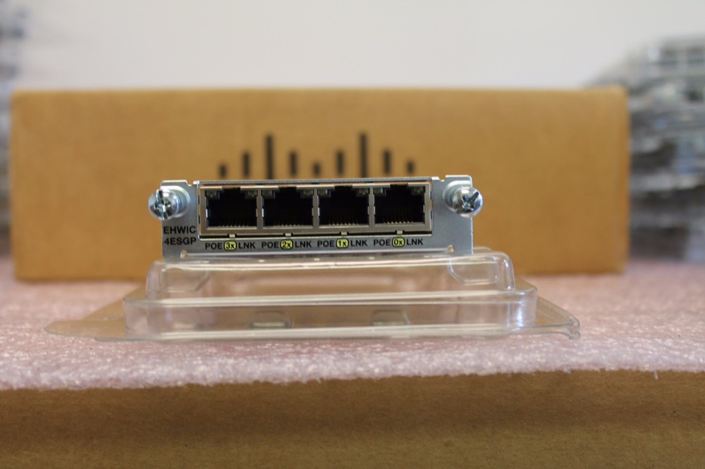 Маршрутизатор Cisco EHWIC-4ESG-P — фото 1