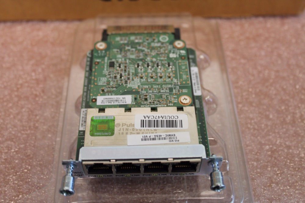Маршрутизатор Cisco EHWIC-4ESG-P — фото 3