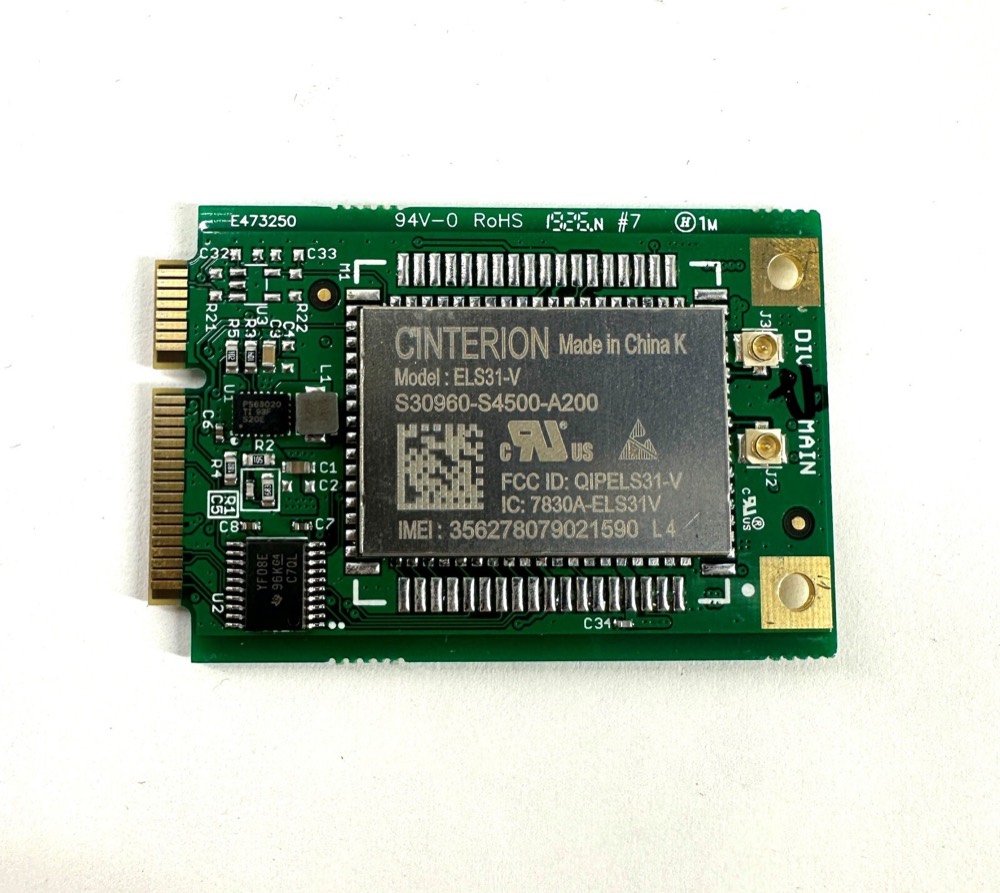Модуль ELS31-V S30960-S4500-A200 Cinterion 4G/LTE Cat M1 Module W/ SD CARD — фото 1