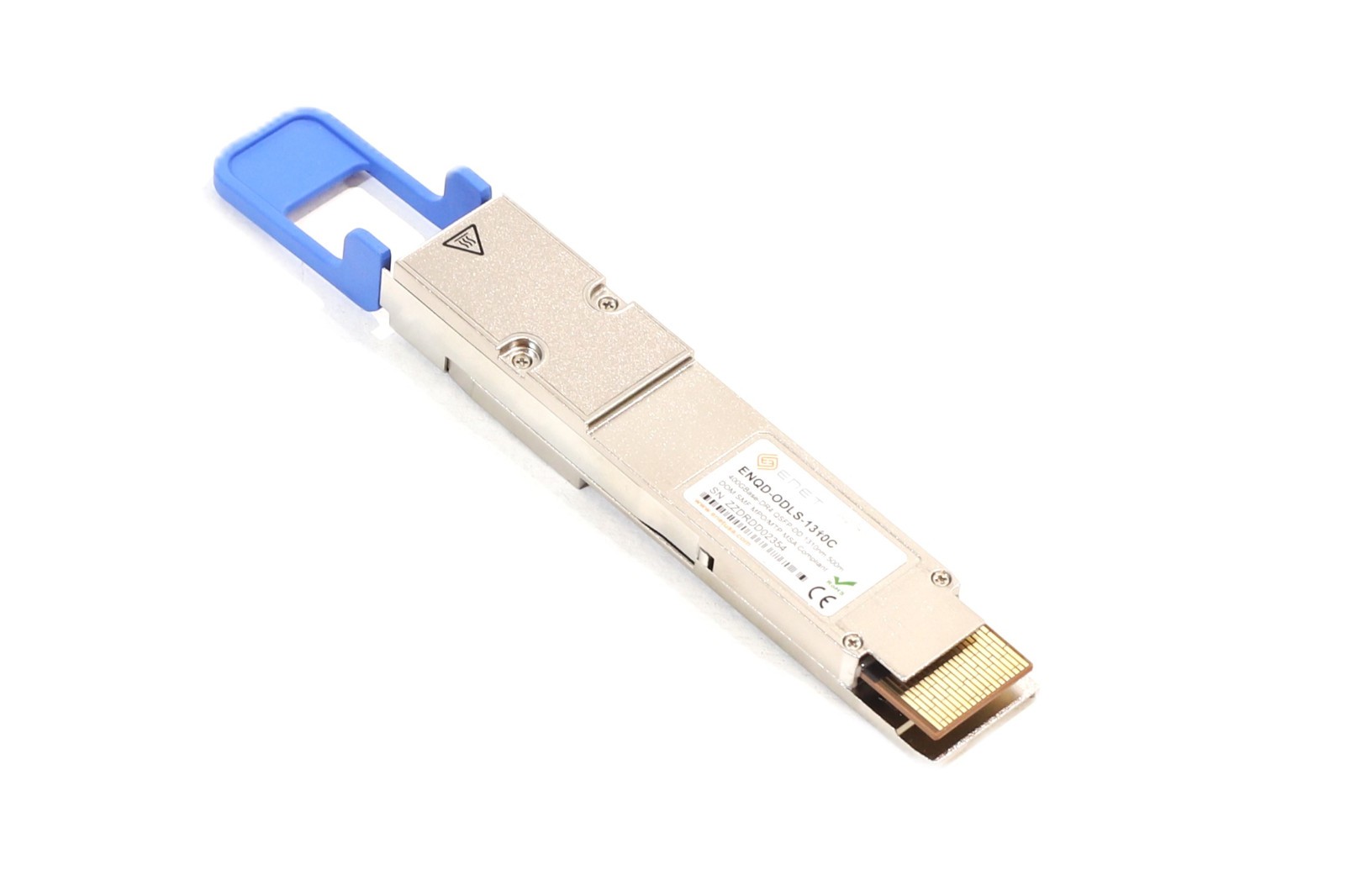 Трансивер ENET ENQD-ODLS-1310C 400GBase-DR4 QSFP-DD 1310nm 500M MPO/MTP Transceiver Module — фото 1