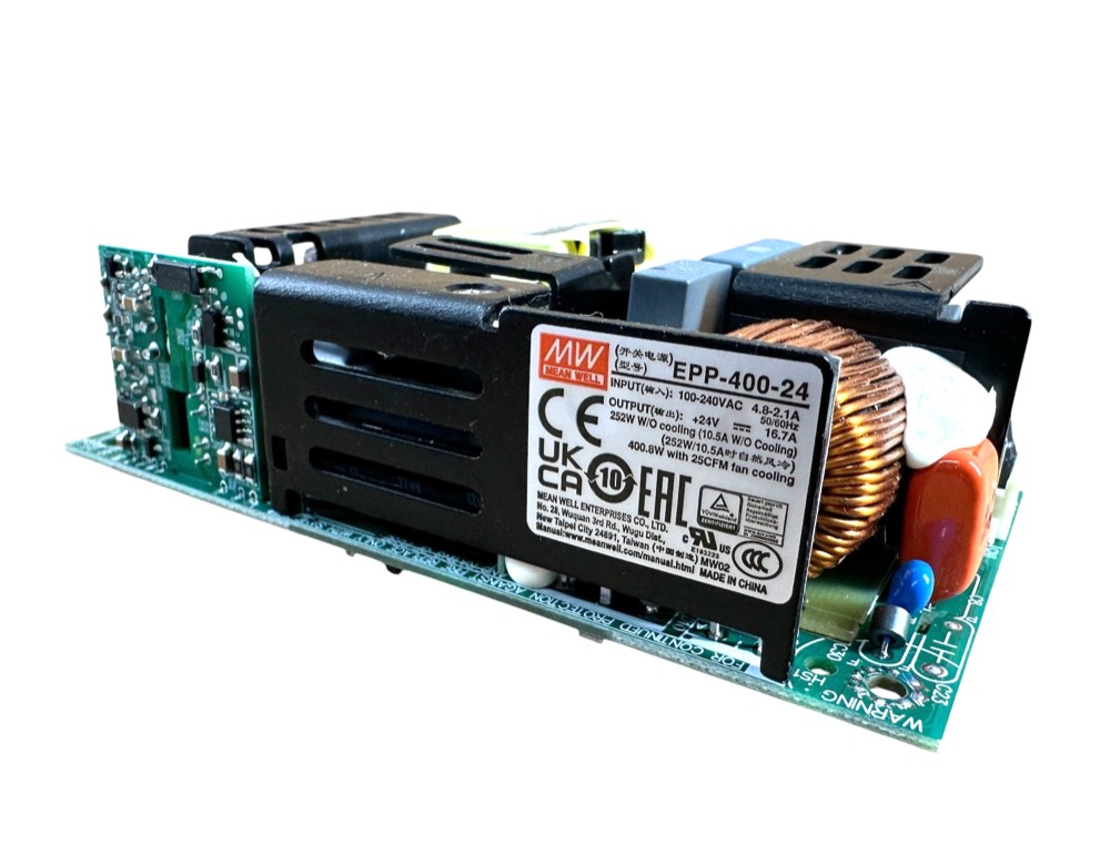 Блок питания EPP-400-24 Mean Well 252W 24V 16.7A - Medical Power Supply open frame — фото 1