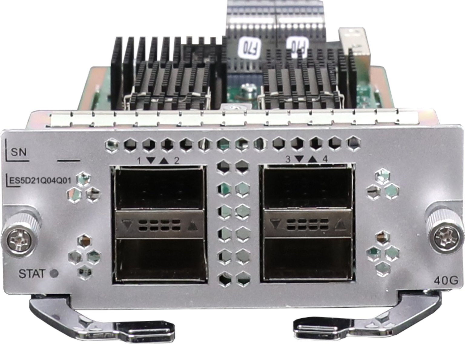 Интерфейсная плата Huawei ES5D21Q04Q01 (4×40GE QSFP+) — фото 1