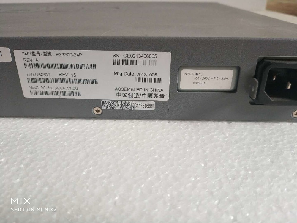 Коммутатор Juniper EX3300-24P — фото 2