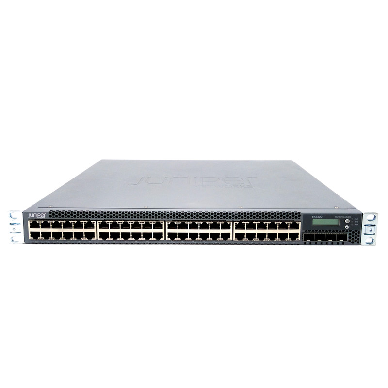 Коммутатор Juniper EX3300-48T-BF 48-Port 10/100/1000BaseT 4xSFP+ Back to Front Switch — фото 1
