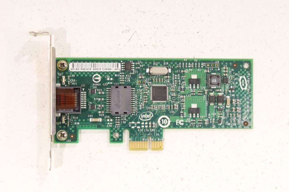 Адаптер Intel Single-Port Gigabit CT PCIe x1 Desktop Adapter P/N: EXPI9301CT Tested — фото 3