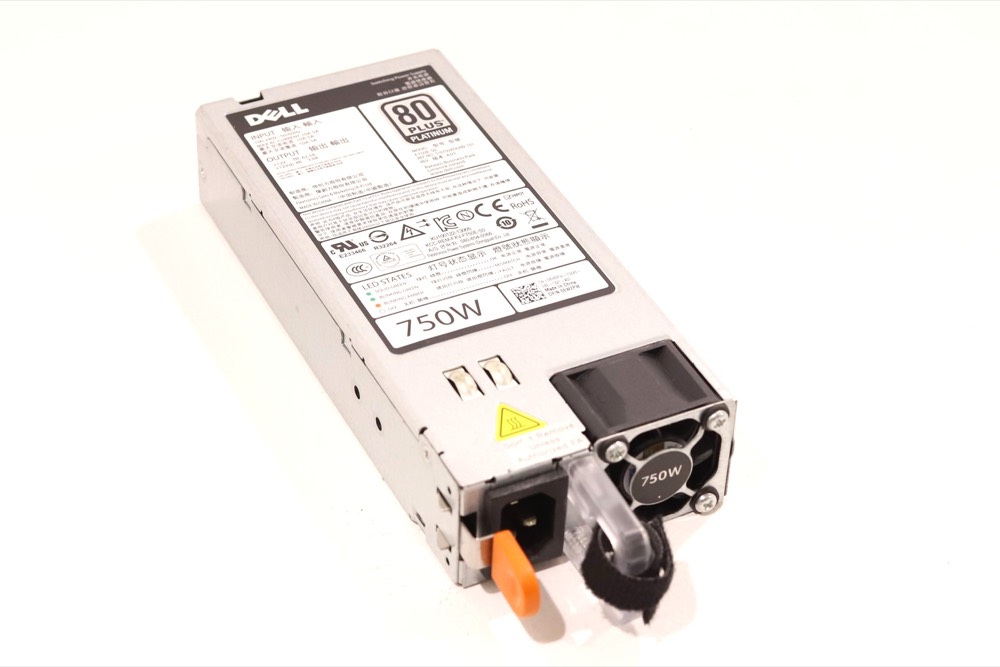 Блок питания Dell F750E-S0 750W Server Redundant Power Supply For PowerEdge Dell P/N: 06W2PW — фото 1