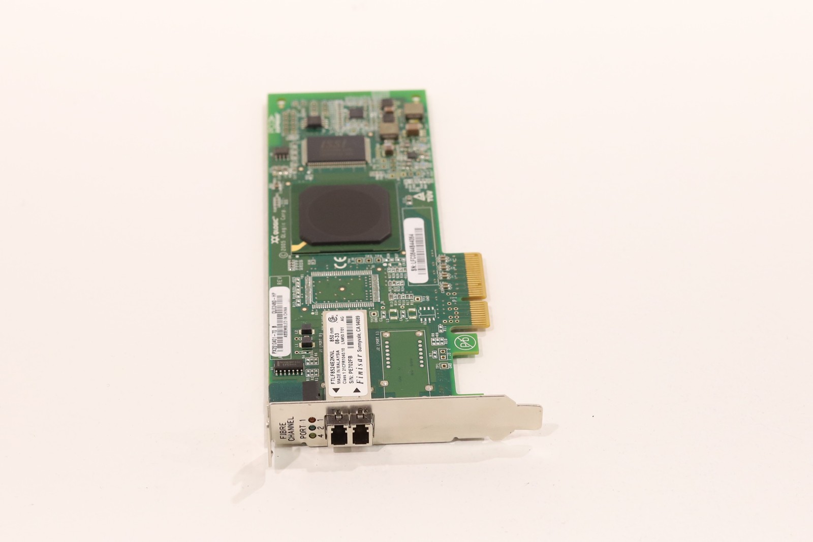 Адаптер HPE StorageWorks FC1142SR 1-Port 4GB FC PCIe x4 Host Bus Adapter P/N: 407620-001 — фото 2