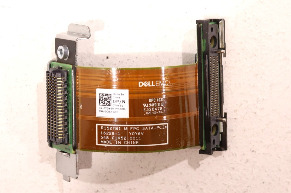 Бэкплейн Dell PowerEdge FC640 M640 SATA PCIe HDD Backplane Cable Dell P/N: 0Y0Y6V Tested — фото 1