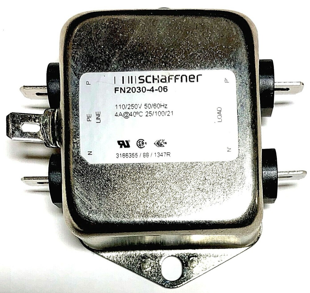 Фильтр FN2030-4-06 SCHAFFNER Power Line Filter 4A Fast-on — фото 1