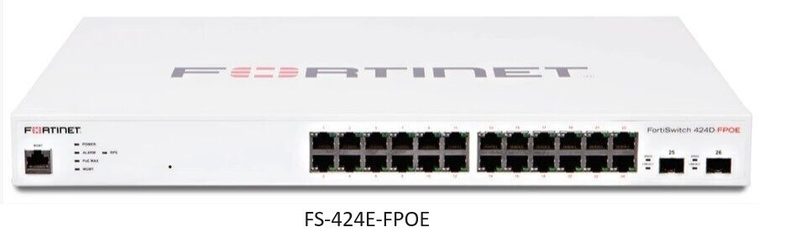 Fortinet FortiSwitch FS-424E-FPOE — управляемый коммутатор — фото 1