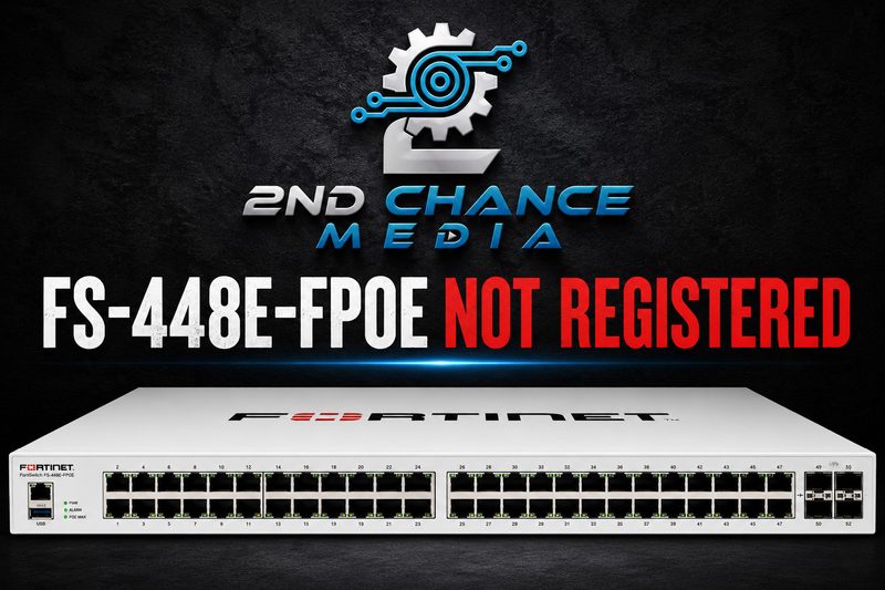 Fortinet FortiSwitch FS-448E-FPOE — управляемый коммутатор — фото 1