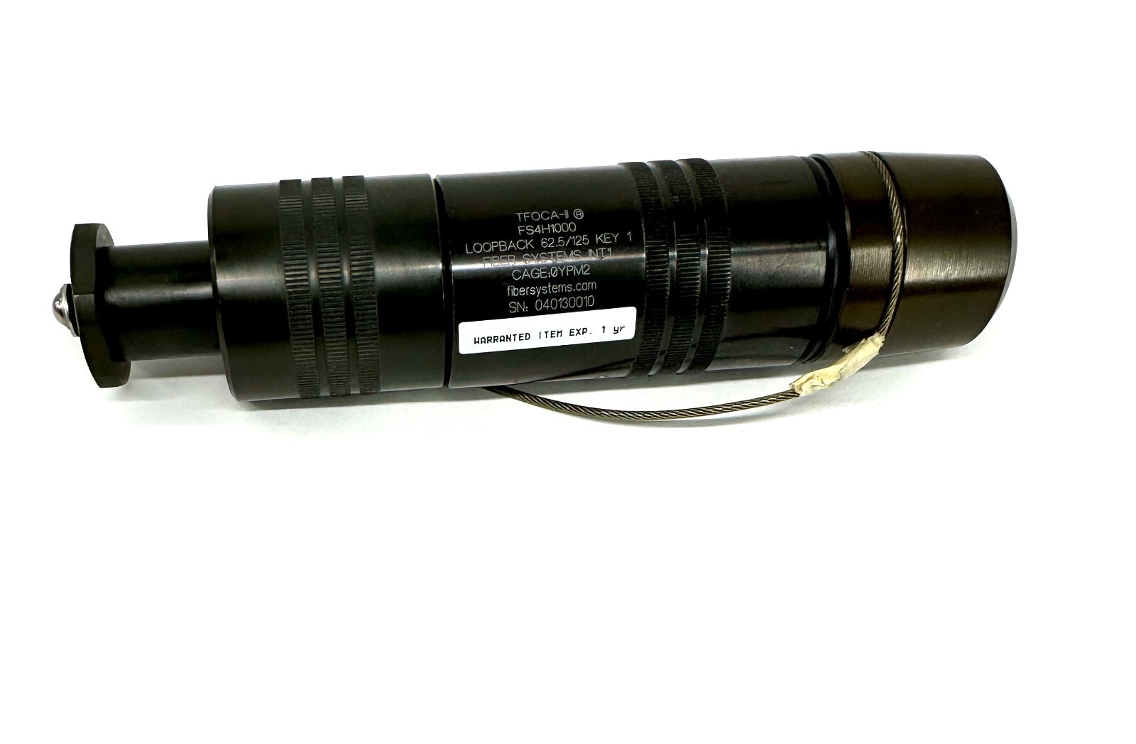 Трансивер TFOCA-II FS4H1000 21-2730160-1 TFOCA 2 LOOPBACK Tactical Fiber Optic Connector — фото 1