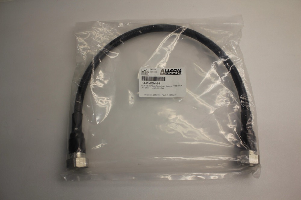Компонент FSJ4-50B 1/2" Superflexible Foam Dielectric 7/16 DIN/m+ Length 24 INCHES — фото 1