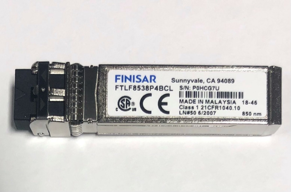 Трансивер Finisar FTLF8538P4BCL 10/25GBE ISCSI SFP+ 850nm — фото 1
