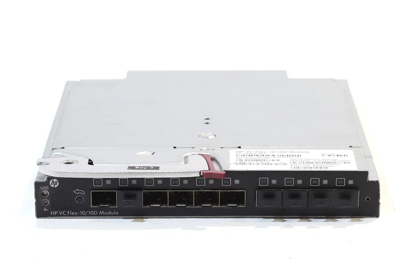 Модуль HPE Virtual Connect Flex-10/10D 10Gb/s Module Load Balancer P/N: 639852-001 — фото 1