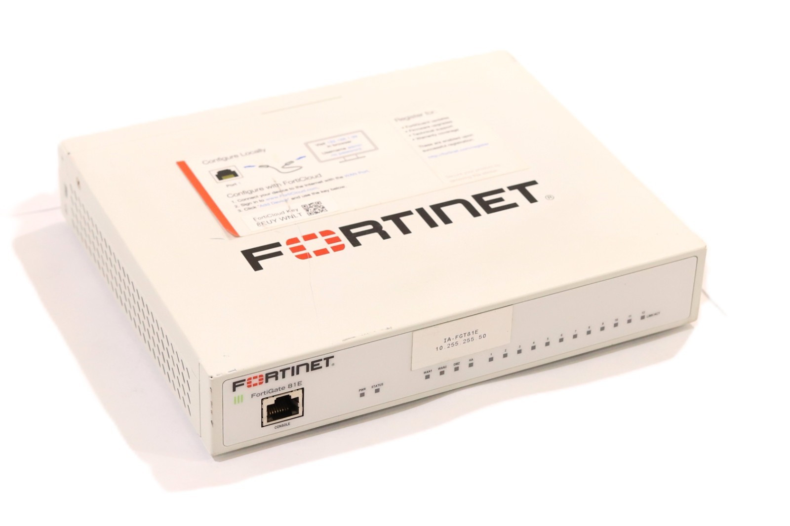 Межсетевой экран Fortinet FortiGate-81E Firewall Network Security Appliance P/N: FG-81E Tested — фото 1