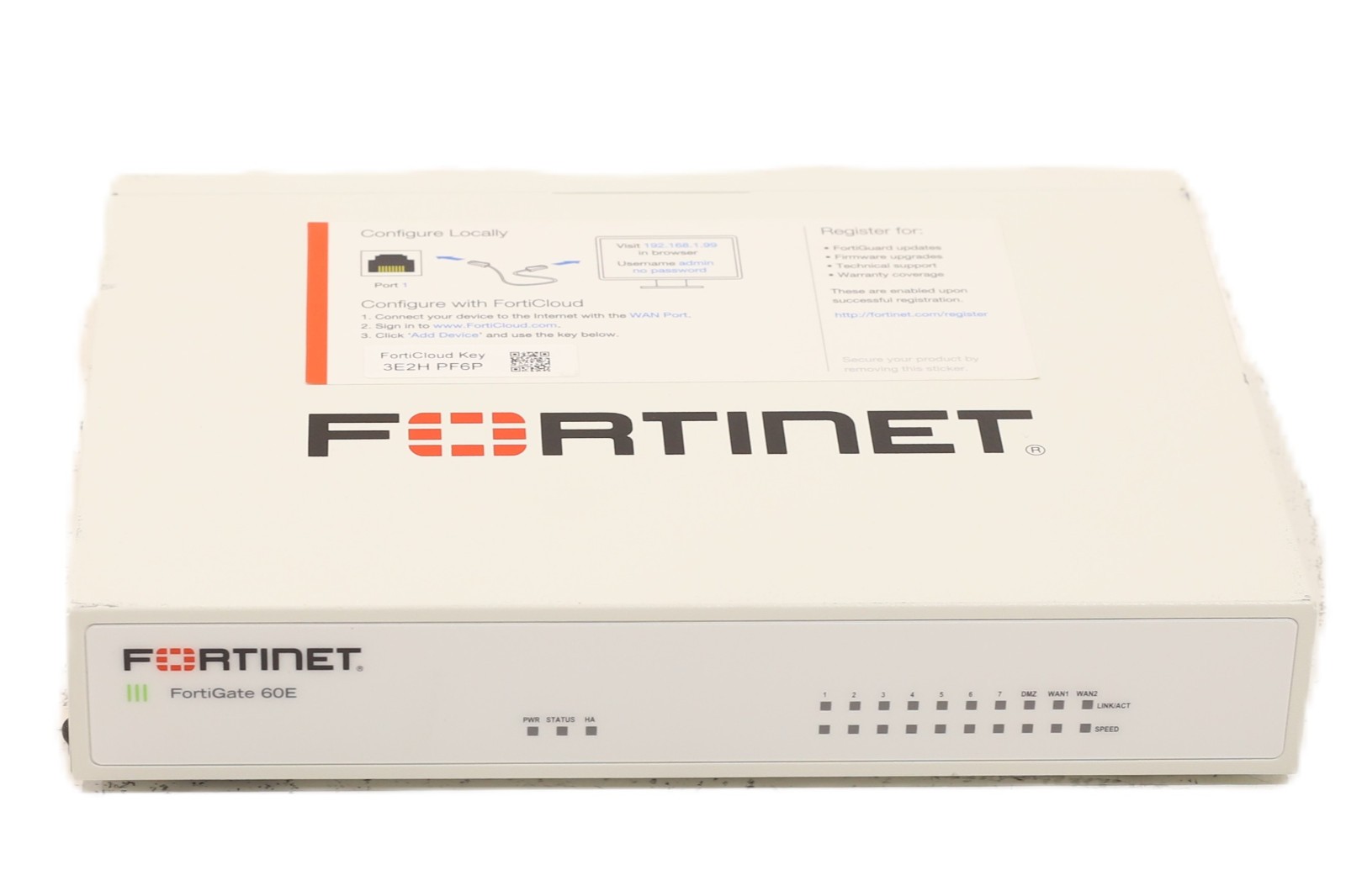 Межсетевой экран Fortinet Fortigate-60E FG-60E Network Security Firewall P/N: P18816-03-06 Tested — фото 2