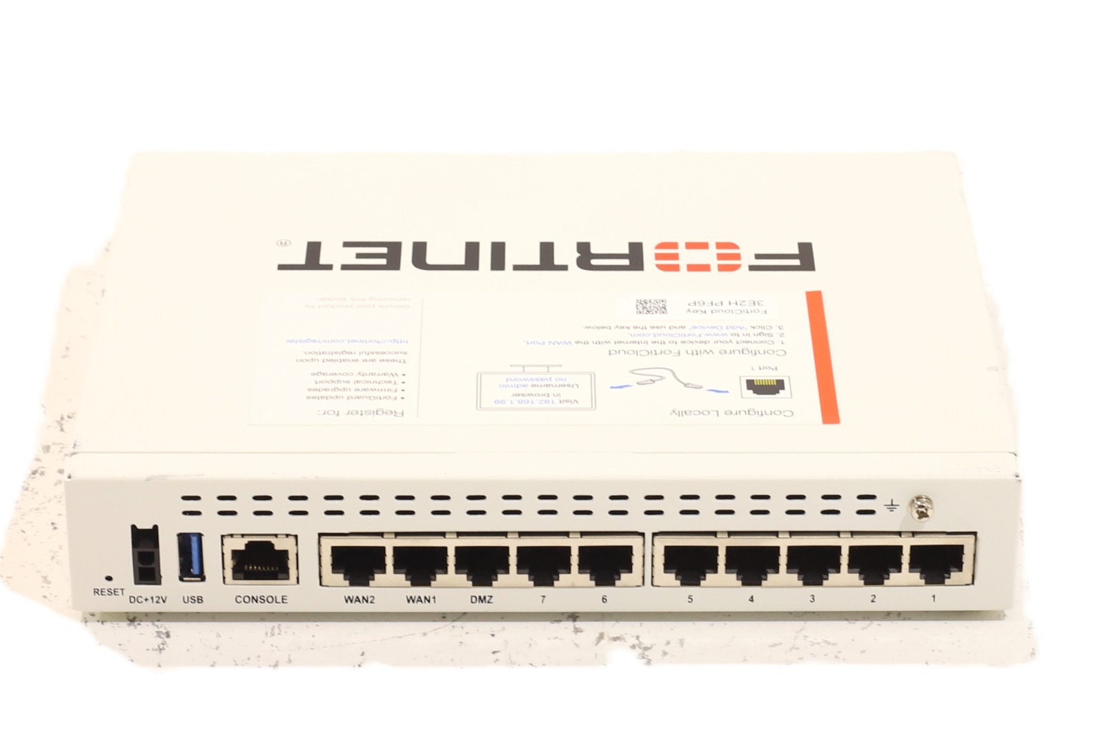 Межсетевой экран Fortinet Fortigate-60E FG-60E Network Security Firewall P/N: P18816-03-06 Tested — фото 3
