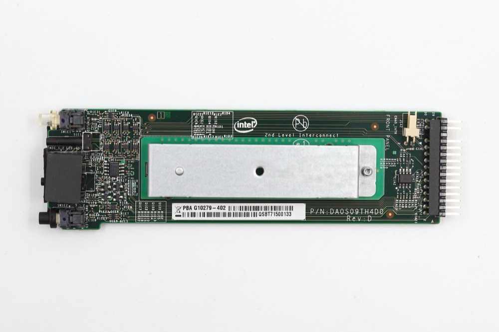 Коммутатор Intel FXXFPANEL LED Switch Front Control Panel P/N: G10279-402 Tested Working — фото 3
