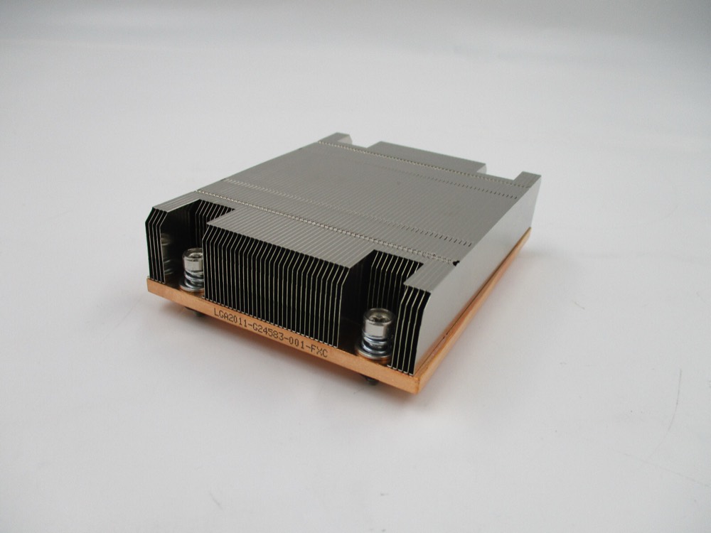 Радиатор Intel G24583-001-FXC Copper Base 1U Server CPU Heatsink LGA2011 Tested Working — фото 1