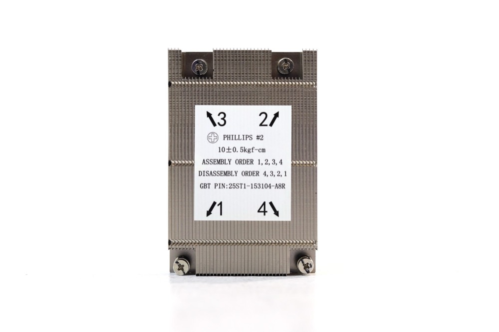 Радиатор Gigabyte G291-Z20/R281-Z94 Server CPU Cooling Heatsink P/N: 25ST1-153104-A8R — фото 2
