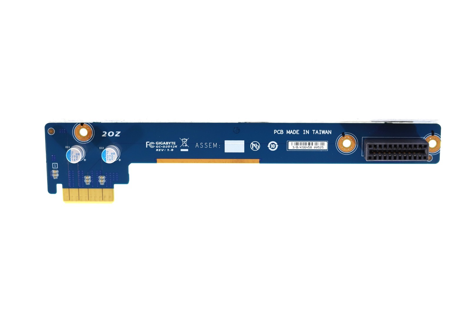 Райзер Gigabyte G292-Z20 Riser Card Assembly P/N: GC-D2D12K Tested Working — фото 2