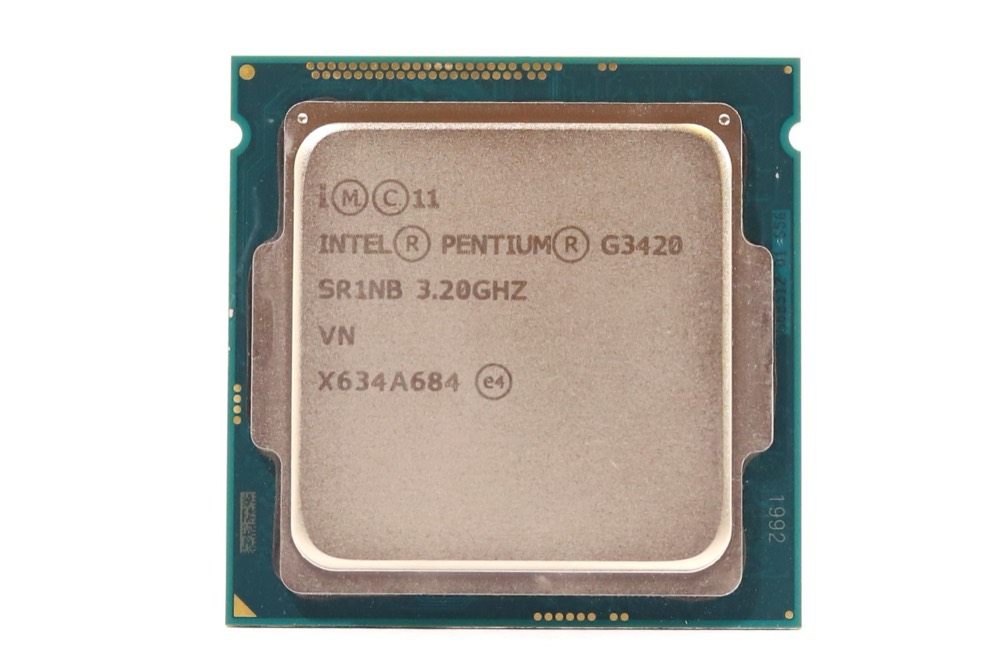 Процессор Intel Pentium G3420 3.20GHz Dual-Core 3MB LGA 1150 Processor P/N: SR1NB Tested — фото 1