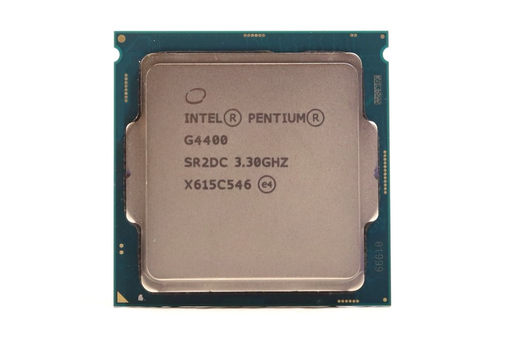 Процессор Intel Pentium G4400 3.30GHz Dual-Core 2-Threads 3MB LGA 1151 CPU P/N: SR2DC — фото 1