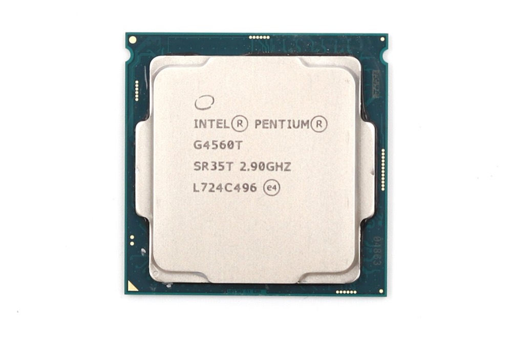 Процессор Intel Pentium G4560T 2.90GHz Dual-Core 3MB LGA 1151 CPU P/N: SR35T — фото 1