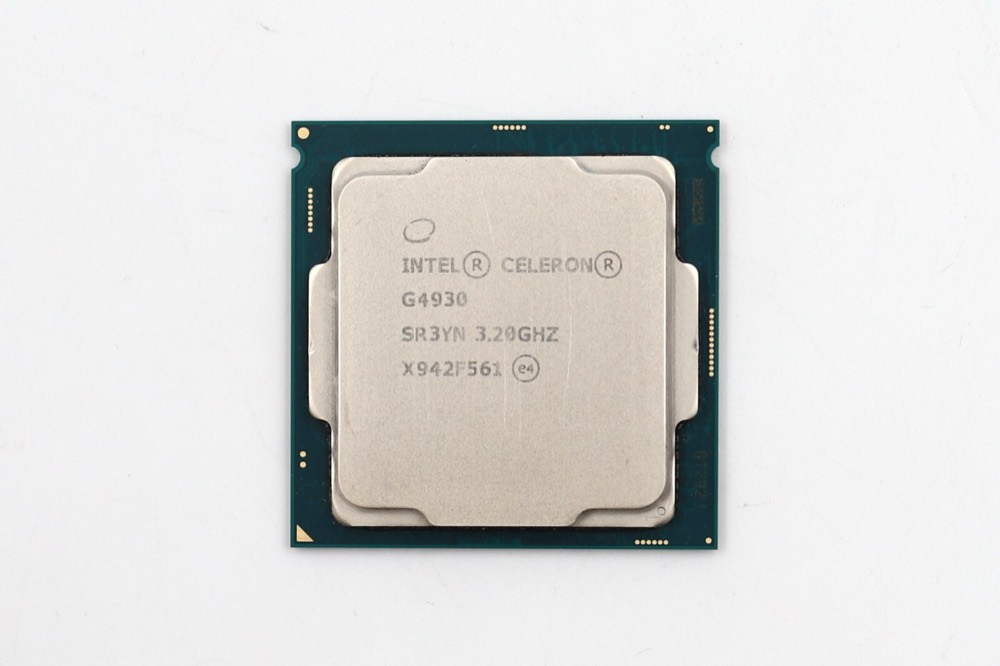 Процессор Intel Celeron G4930 3.20GHz Dual-Core 2MB LGA 1151 CPU P/N: SR3YN Tested Working — фото 1