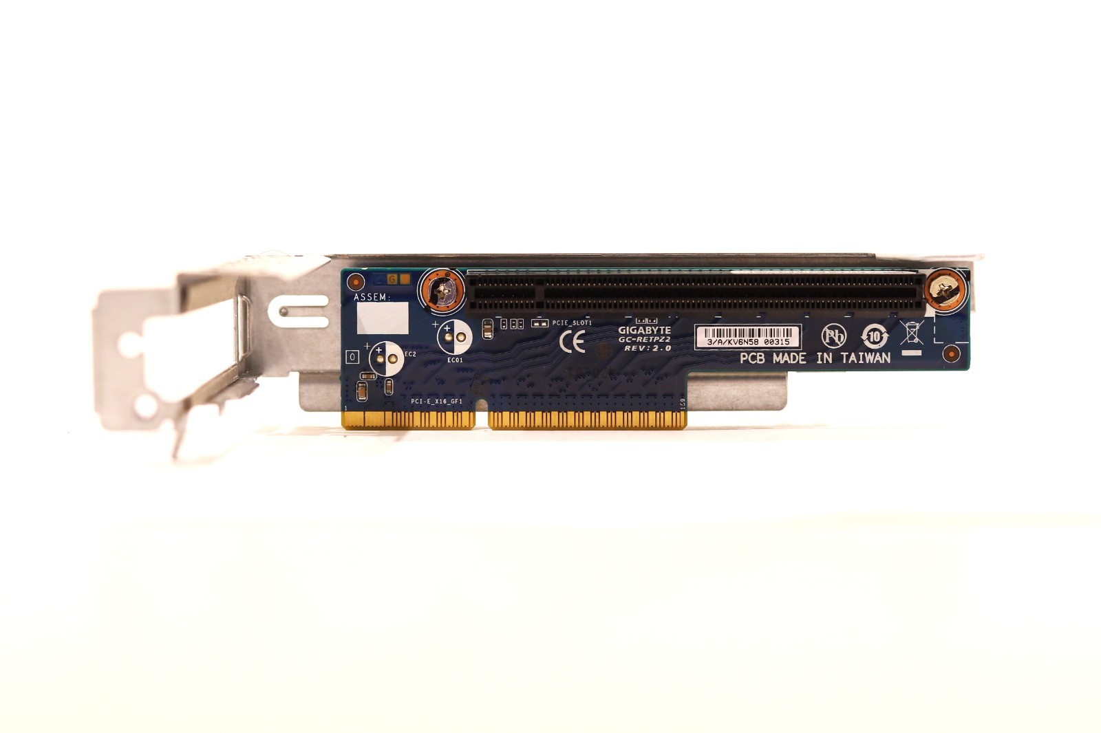 Райзер Gigabyte PCIe x16 Riser Card with Bracket P/N: GC-RETPZ2 Tested Working — фото 2