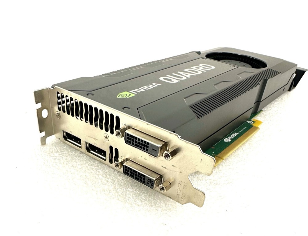 Графический ускоритель RCFKT Dell 4GB GDDR5 NVIDIA Quadro K5000 PCIe 2xDP, 2xDVI Video — фото 1