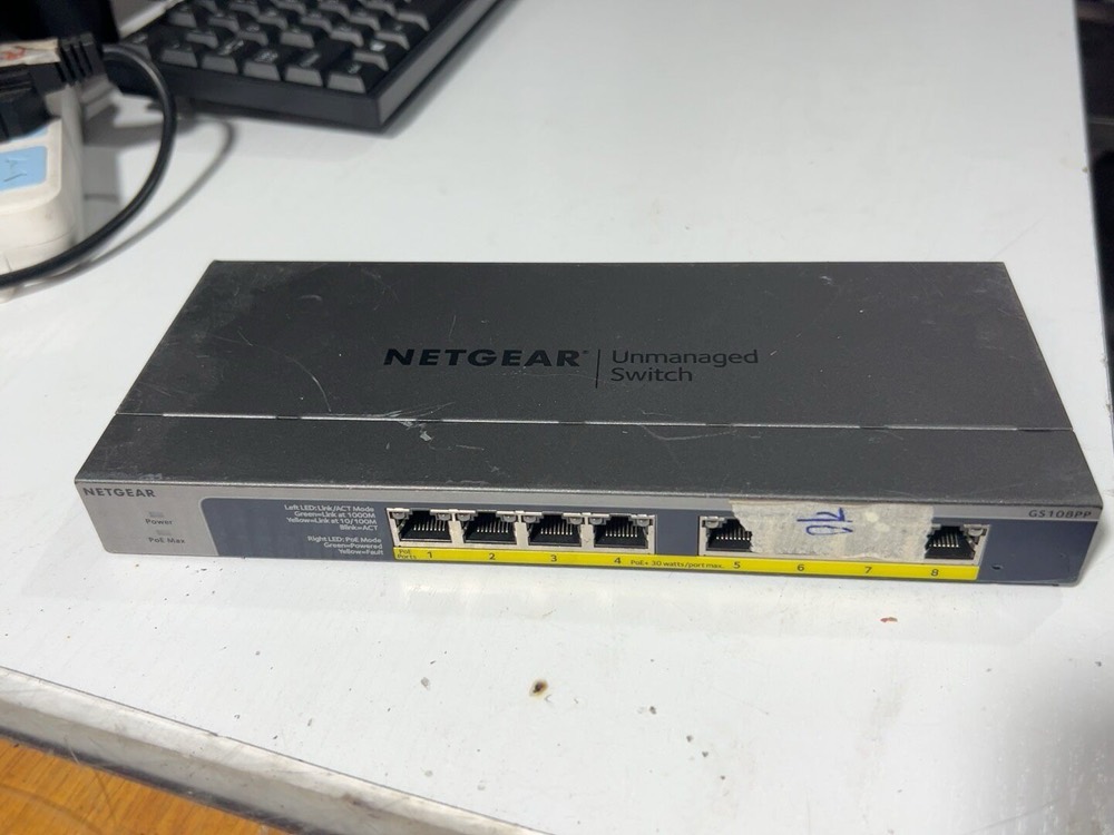 Коммутатор Netgear GS108PP — фото 2