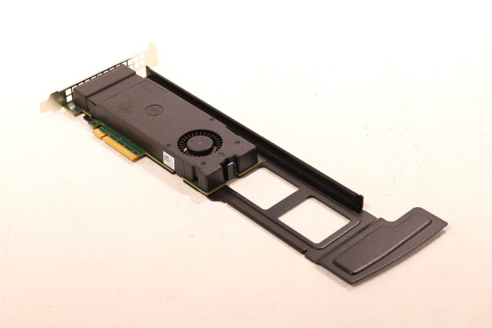 SSD-накопитель Dell Dual M.2 PCIe Gen4 x4 NVMe SSD Adapter Card Dell P/N: 0FM1CF Tested Working — фото 1