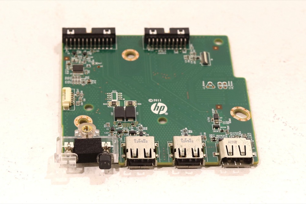 Бэкплейн HP ProLiant Gen8 Servers Front I/O Control Panel Backplane Board P/N: 654071-001 — фото 2