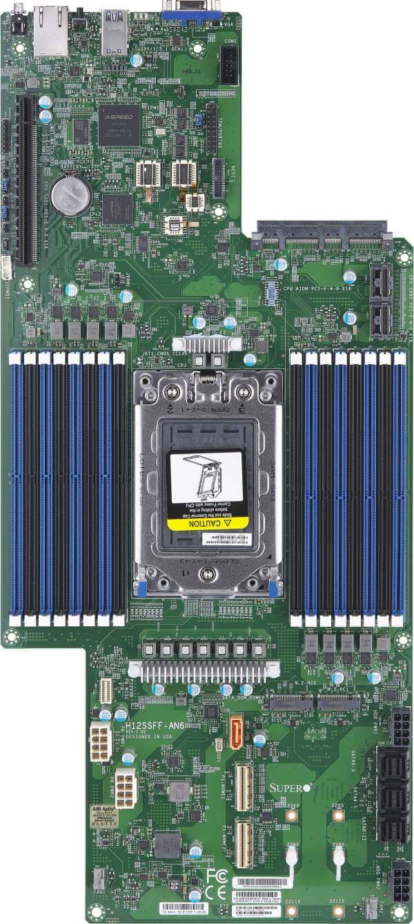 Материнская плата Supermicro H12SSFF-AN6 — фото 1