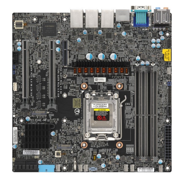 Материнская плата SuperMicro AS-1015A-MT 1U Server w/ 500W PWS, H13SAE-MF — фото 2