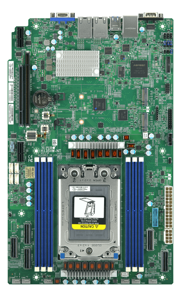 Материнская плата Supermicro H13SVW-NT-OS2 — фото 1