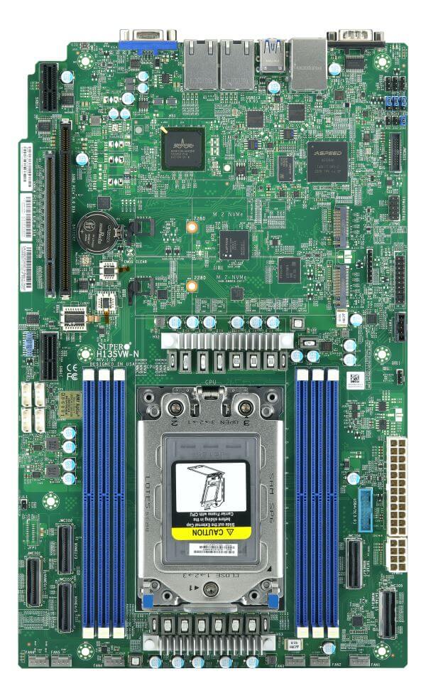 Материнская плата SuperMicro H13SVW-N Motherboard — фото 2