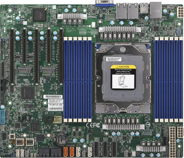 Заглушка задней панели (I/O shield) Supermicro для платы H14SSL-N — фото 2
